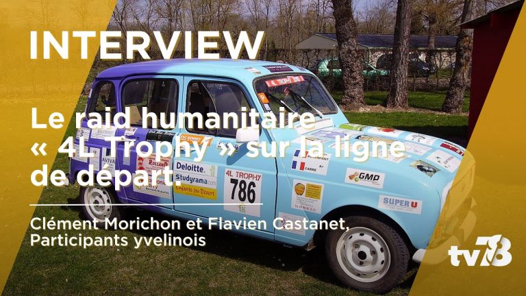 Deux yvelinois au départ du 4L Trophy