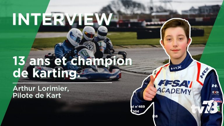 Arthur Lorimier, la pépite Yvelinoise du karting !
