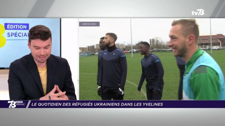 L’AS Poissy a accueilli des footballeurs ukrainiens professionnels