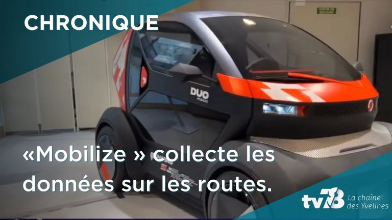 Mobilize collecte des données pour améliorer les routes et la circulation à SQY