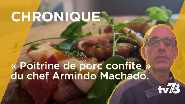 L’astuce du chef : poitrine de porc, poulpe et chorizo avec Armindo Machado