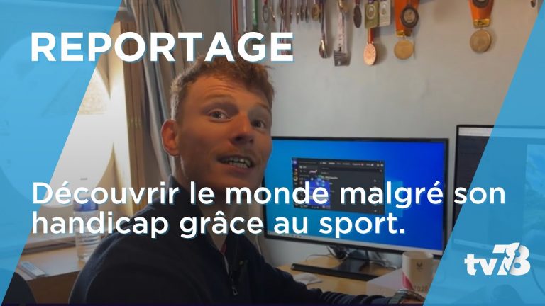 Avec le sport, le para athlète Méril Loquette découvre le monde