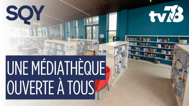 Magny-les-Hameaux : une nouvelle médiathèque lumineuse et ouverte à tous | SQY Mag