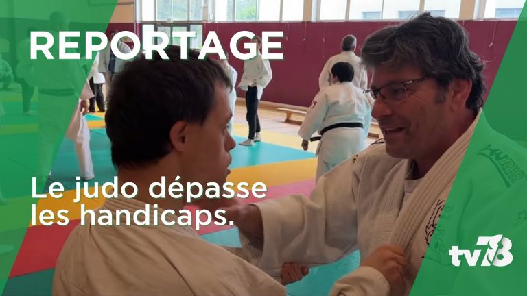 Du judo inclusif pour la semaine olympique à l’UVSQ