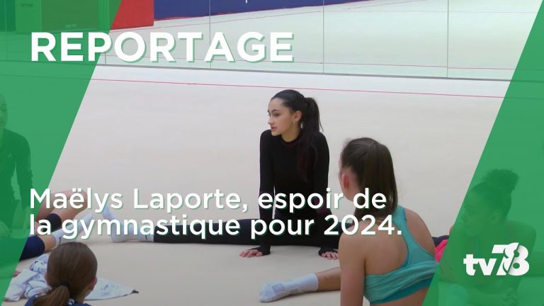 La Plaisiroise Maëlys Laporte, espoir de la gymnastique pour Paris 2024