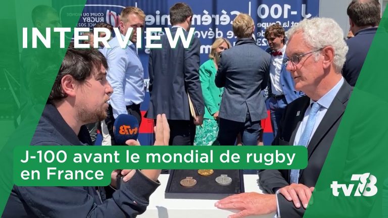 Les médailles de la coupe du monde de rugby dévoilées à la région Île-de-France
