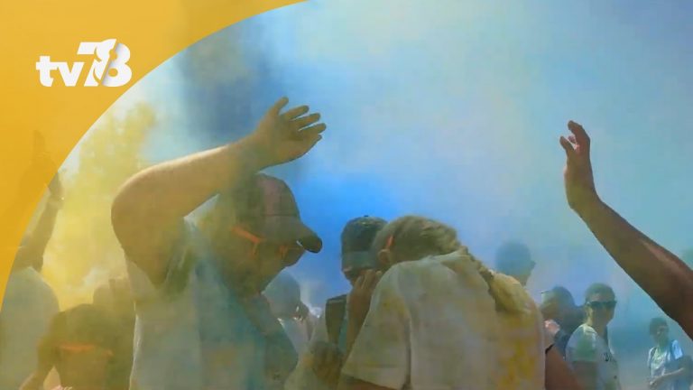 A Guyancourt, les couleurs étaient à la fête lors de la Color Run