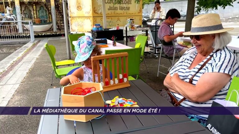 La Médiathèque du Canal passe en mode été !