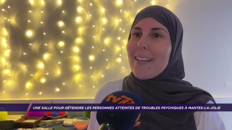 Une salle pour détendre les personnes atteintes de troubles psychiques à Mantes-la-Jolie