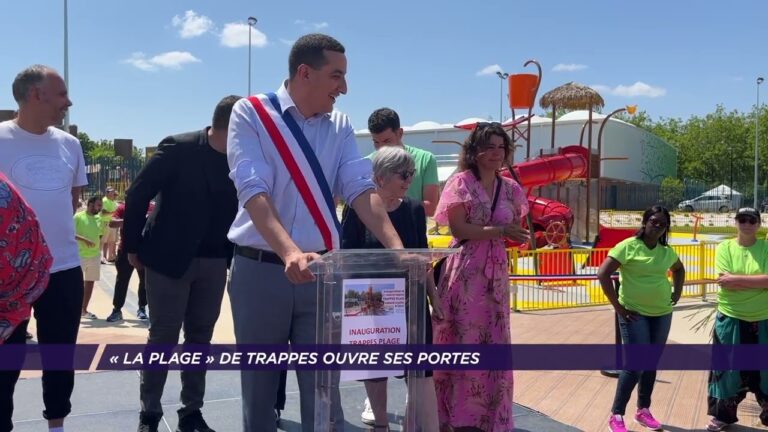 “La Plage” de Trappes ouvre ses portes
