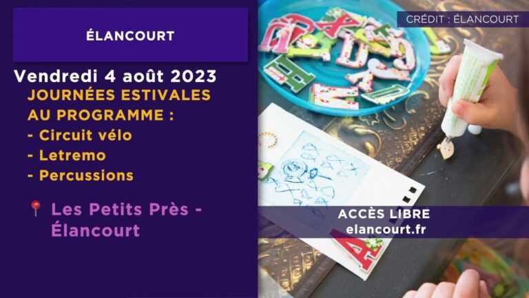 Que faire pour le week-end du 5 et 6 août dans les Yvelines ?