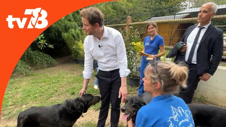 Le ministre des Transports Clément Beaune à la Fondation Brigitte Bardot de Bazoches