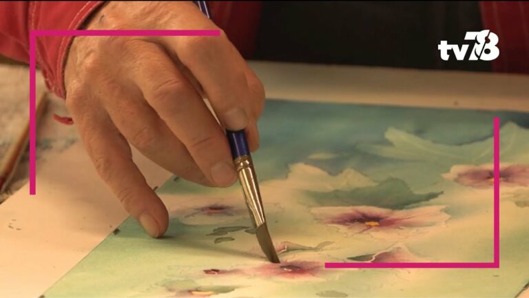 Patrick Pogu, aquarelliste, ouvre son atelier lors du « Parcours d’Artistes »