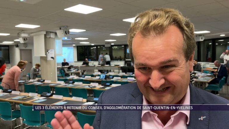 Les éléments à retenir du conseil d’agglomération de SQY du 28 septembre
