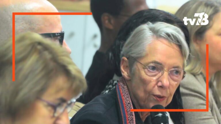 Élisabeth Borne en visite à Chanteloup-les-Vignes pour soutenir les quartiers populaires