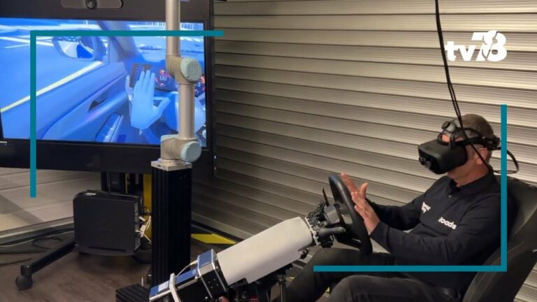 À Guyancourt, Renault inaugure le plus grand simulateur de conduite au monde