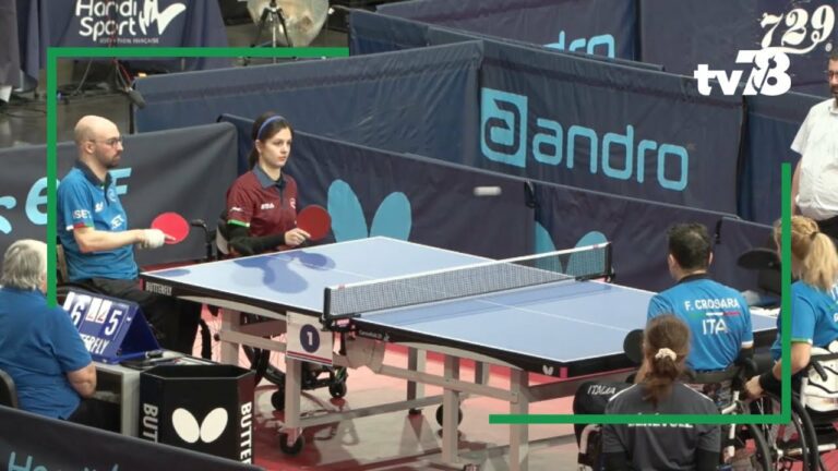 Handisport : Une compétition internationale de tennis de table au Vélodrome National