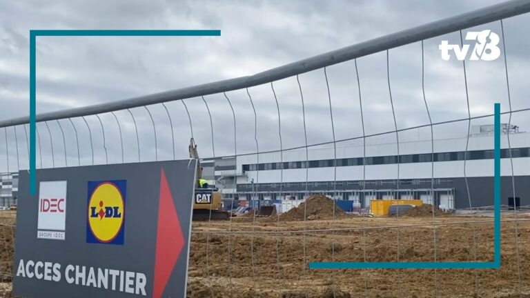 Ablis : Lidl installe sa plus grande plateforme logistique