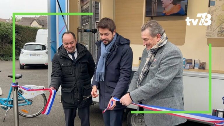 Saint-Quentin-en-Yvelines inaugure son agence mobile