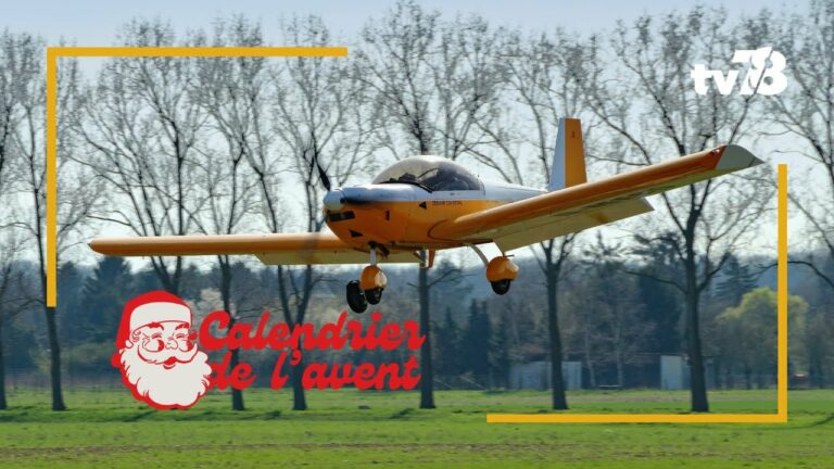 Le calendrier de l’avent de tv78 : baptême de l’air à Saint-Cyr-l’Ecole