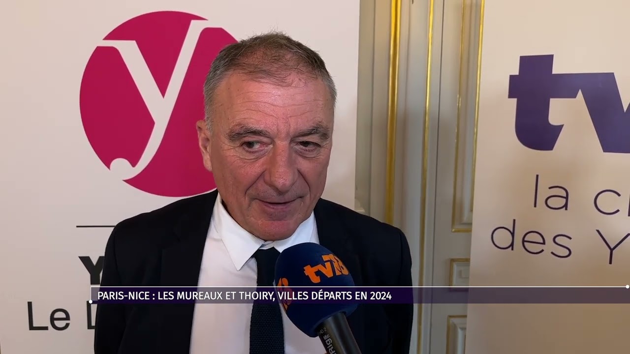 ParisNice Les Mureaux et Thoiry, villes départs en 2024 tv78