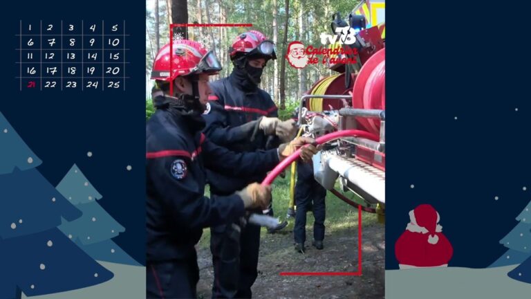 Le calendrier de l’avent de tv78 : « le livre animé des pompiers »