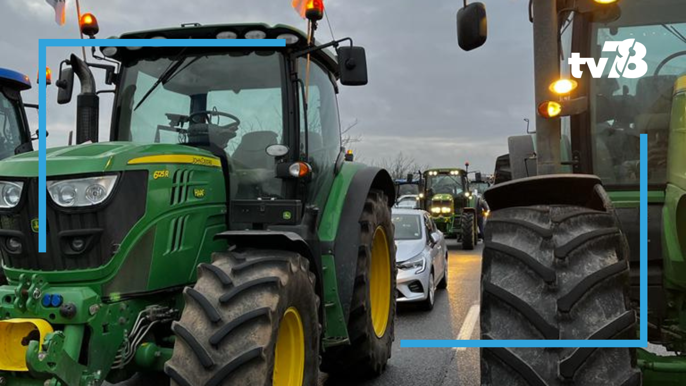 Opération escargot des agriculteurs des Yvelines : une journée de mobilisation pour intensifier la pression