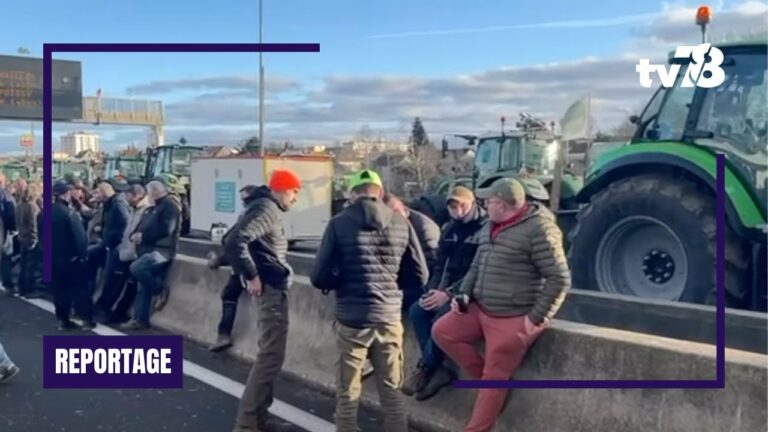 Les agriculteurs yvelinois se dirigent vers le triangle de Rocquencourt