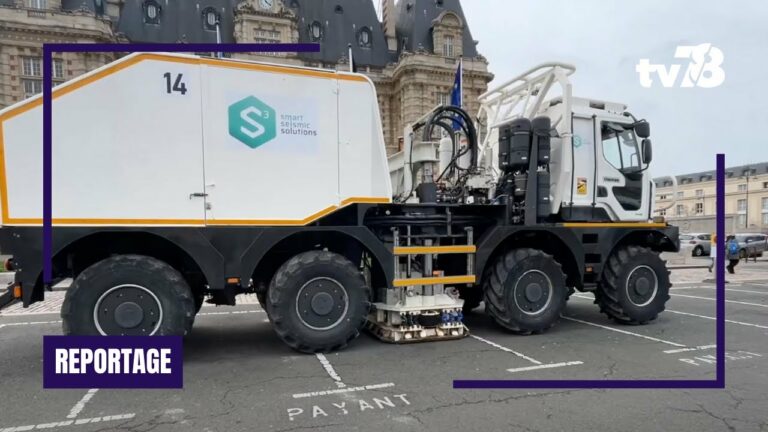 « Géo Scan » : révolutionner la géothermie en Île-de-France avec un camion vibreur unique
