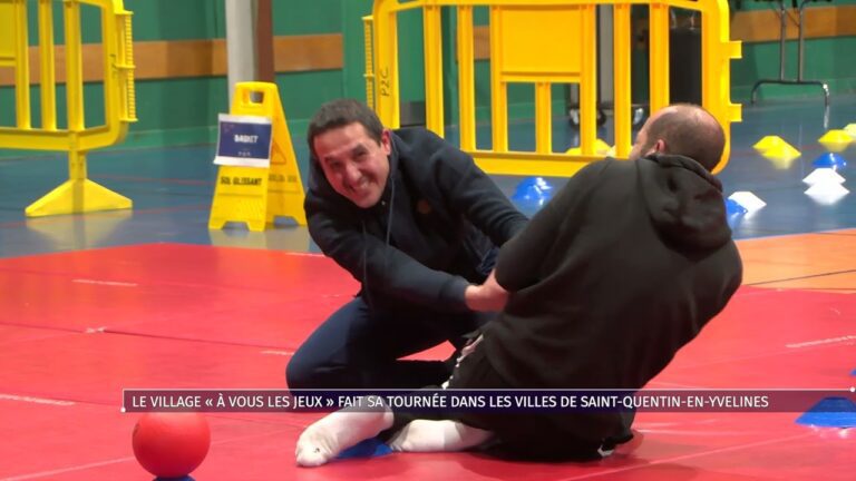Le village « À vous les jeux » fait sa tournée à Saint-Quentin-En-Yvelines