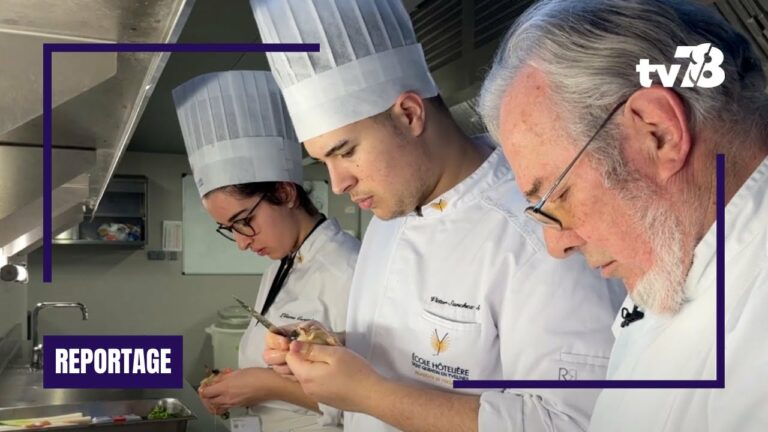 Le chef Didier Lambert de retour au Lycée Hôtelier de Guyancourt