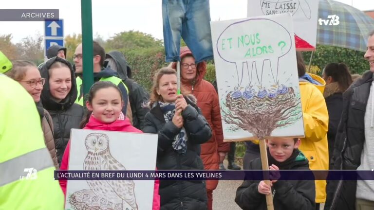 L’actualité en bref du lundi 04 mars dans les Yvelines