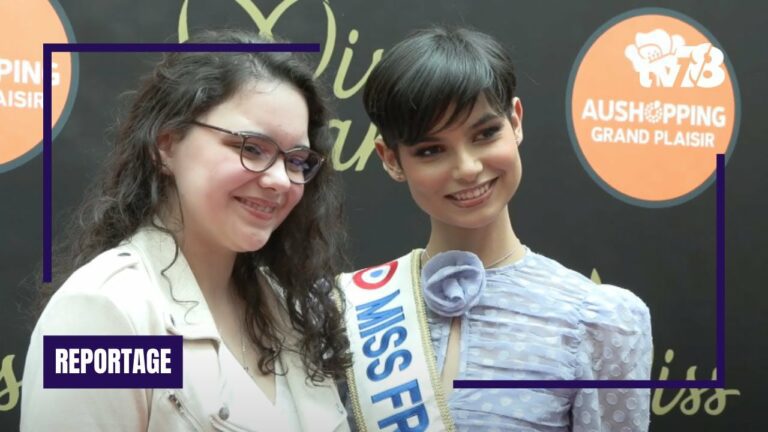 Première tournée Yvelinoise pour Ève Gilles Miss France 2024