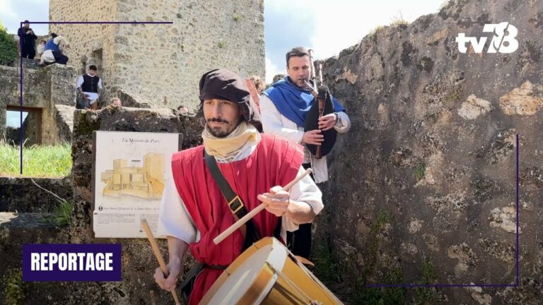 Chevreuse : Le château de la Madeleine remonte à nouveau dans le temps