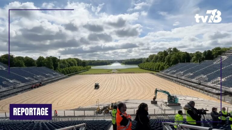 JO Paris 2024 : le site olympique de Versailles prend forme