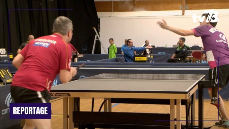 La crème du para tennis de table à Villepreux pour les championnats de France