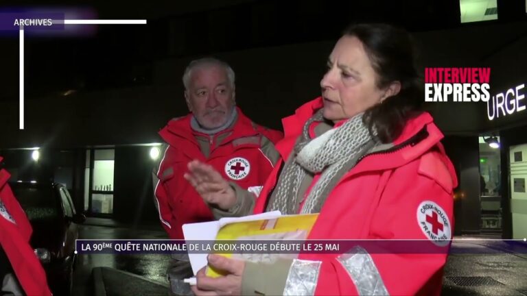 La 90ème quête nationale de la Croix-Rouge débute le 25 mai