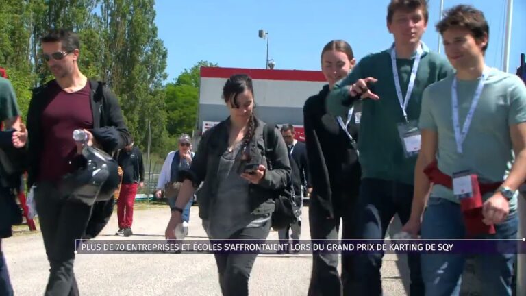 Plus de 70 entreprises et écoles s’affrontaient lors du Grand Prix de karting de SQY