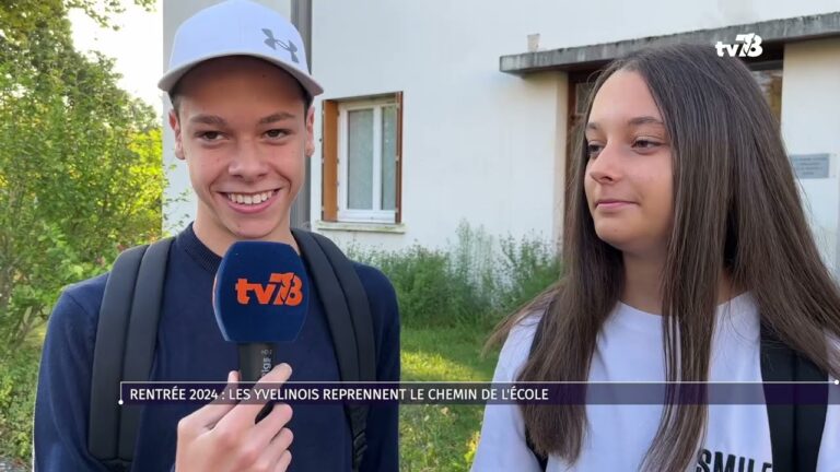 Rentrée 2024 : les Yvelinois reprennent le chemin de l’école