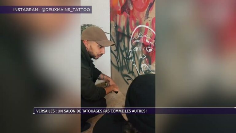 Yvelines : un salon de tatouage pas comme les autres