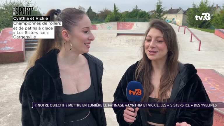 « Notre objectif ? Mettre en lumière le patinage » Cynthia et Vickie, des Sisters Ice
