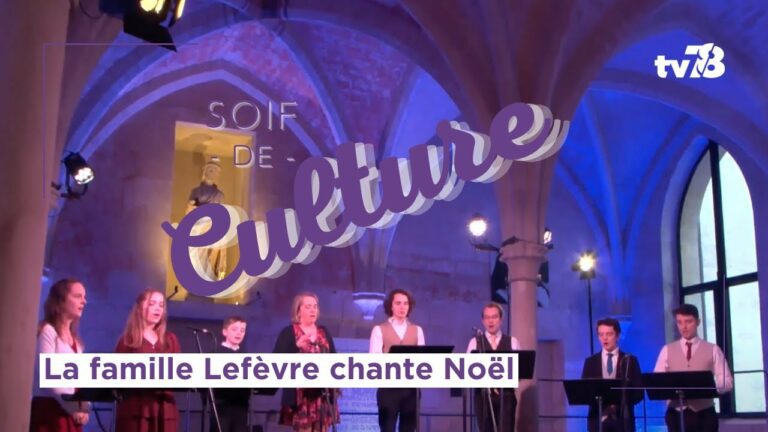 La famille Lefèvre chante Noël pour son 2e album
