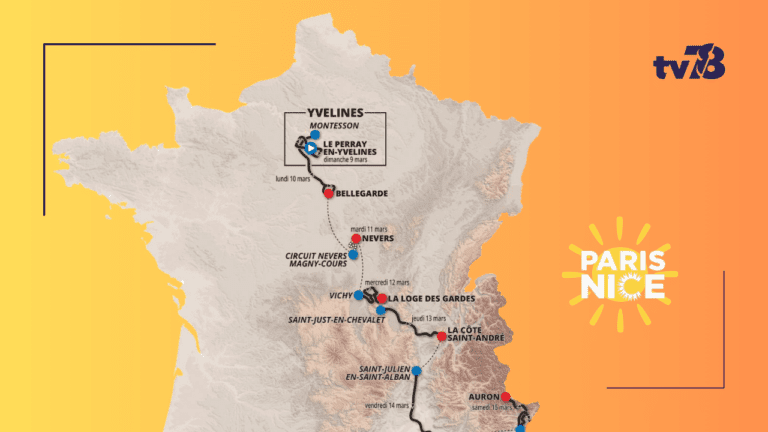 Paris-Nice 2025 : journée immersive au Perray-en-Yvelines avec tv78