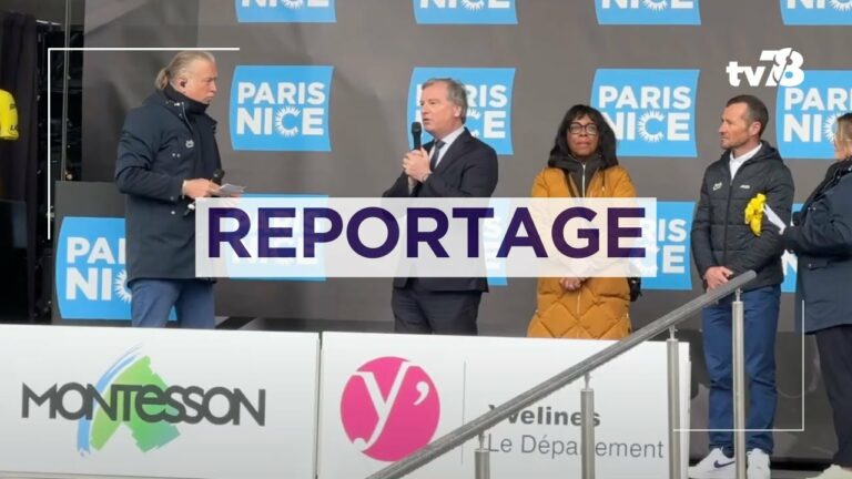 Paris-Nice : Montesson a accueilli le départ de la deuxième étape