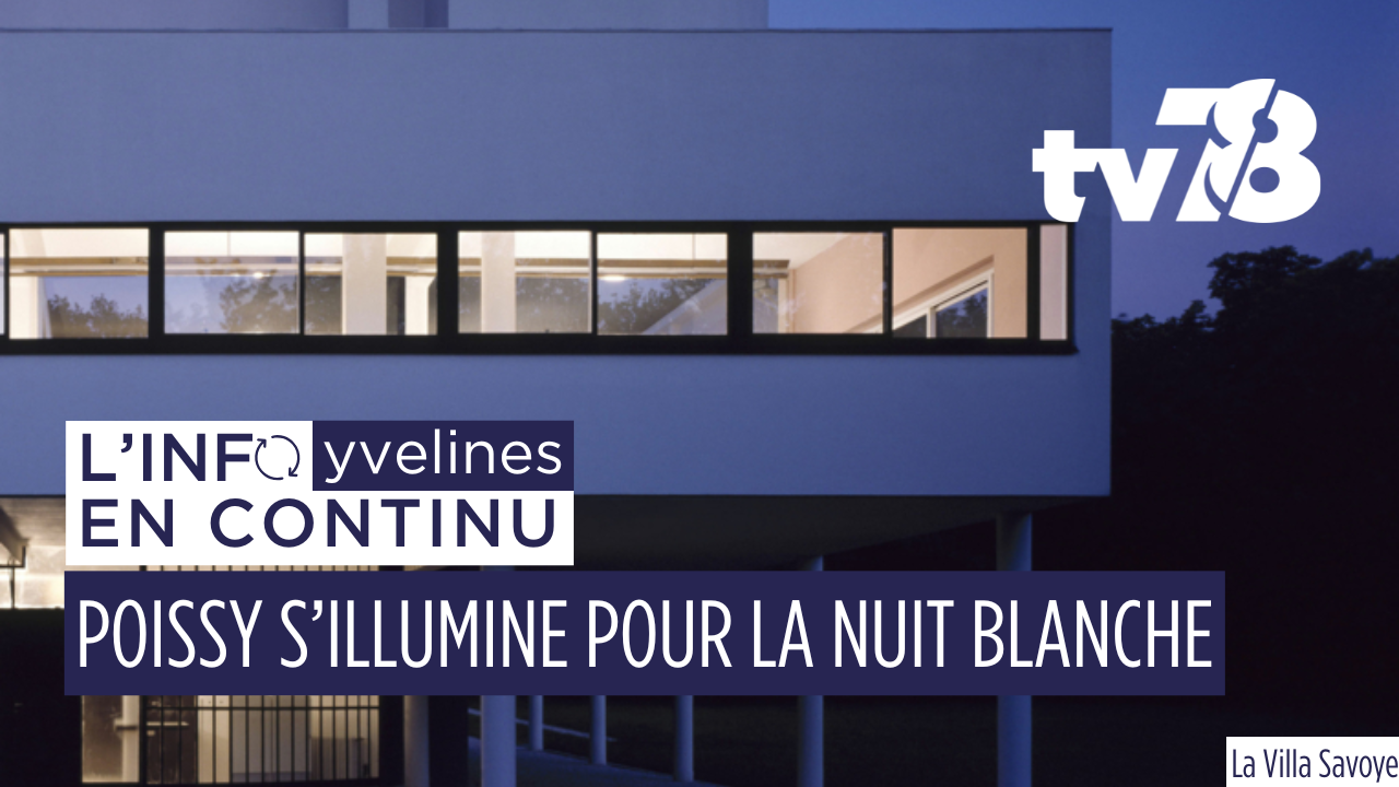 Nuit Blanche à Poissy 2025 : l’art contemporain investit trois joyaux du patrimoine