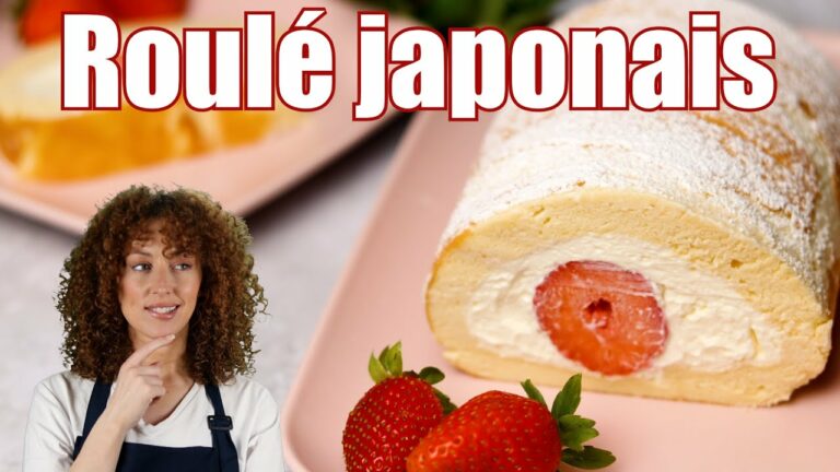 Roulé japonais aux fraises : la recette aérienne Dyce Délices