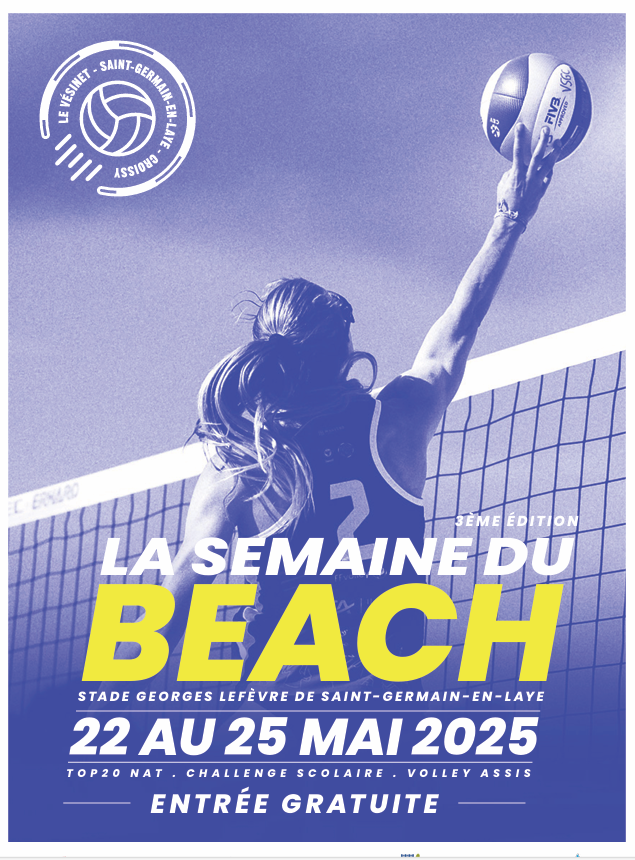 Semaine du Beach Volley à St Germain en Laye