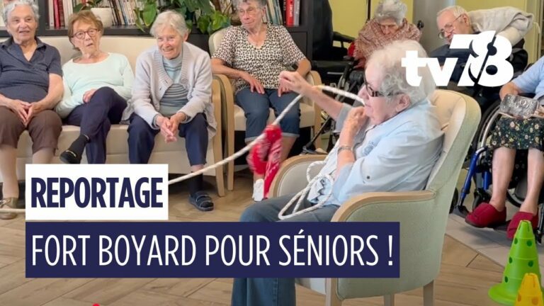 Un « Fort Boyard » intergénérationnel dans un EHPAD de Bois d’Arcy