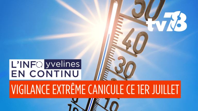 Canicule : le département des Yvelines en vigilance rouge ce mardi 1er juillet