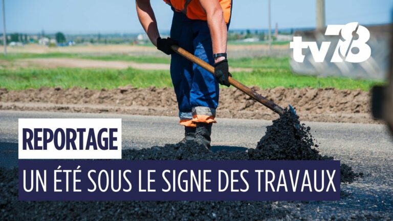 38 chantiers cet été sur les routes du département des Yvelines